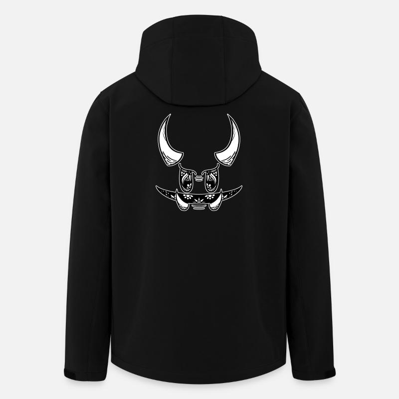 Prankster-Dämon! Von Pousse2Bamboo ! v2 - Recycelte Männer Softshell-Jacke von Stanley/Stella - Schwarz