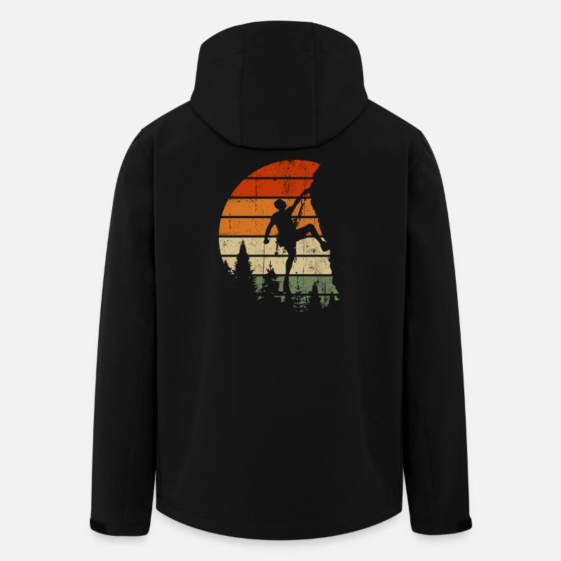 Sunset Summit Climber - Men’s Recycled Softshell Jacket by Stanley/Stella - black