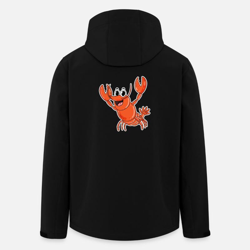 Hummer Kinder Motiv - Recycelte Männer Softshell-Jacke von Stanley/Stella - Schwarz