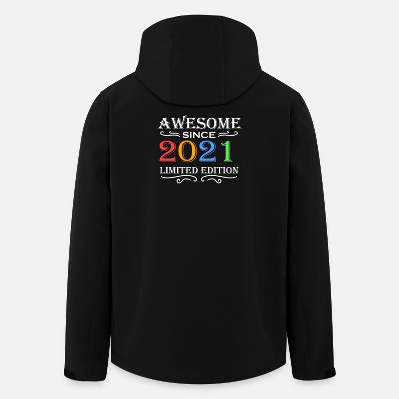 2021 - Millésime 2021 - Veste softshell homme en polyester recyclé Stanley/Stella - noir