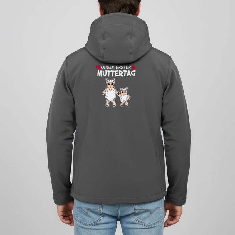 Muttertag - erster Muttertag Geschenk Recycelte Männer Softshell-Jacke von Stanley/Stella