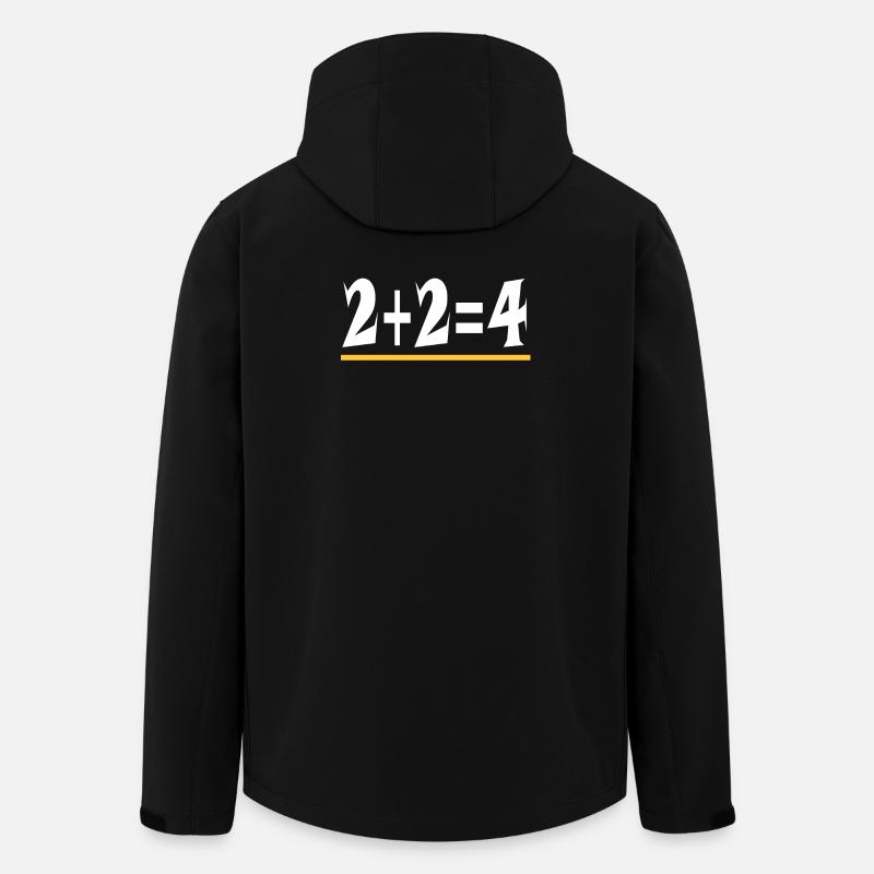 Das Logische - Recycelte Männer Softshell-Jacke von Stanley/Stella - Schwarz