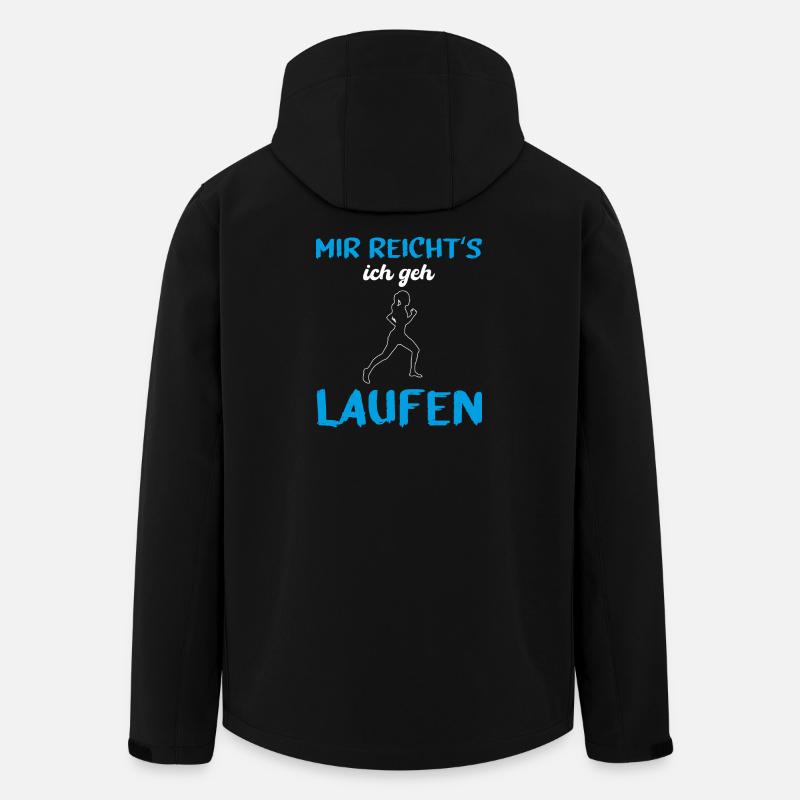 Laufen Frau joggen running - Recycelte Männer Softshell-Jacke von Stanley/Stella - Schwarz