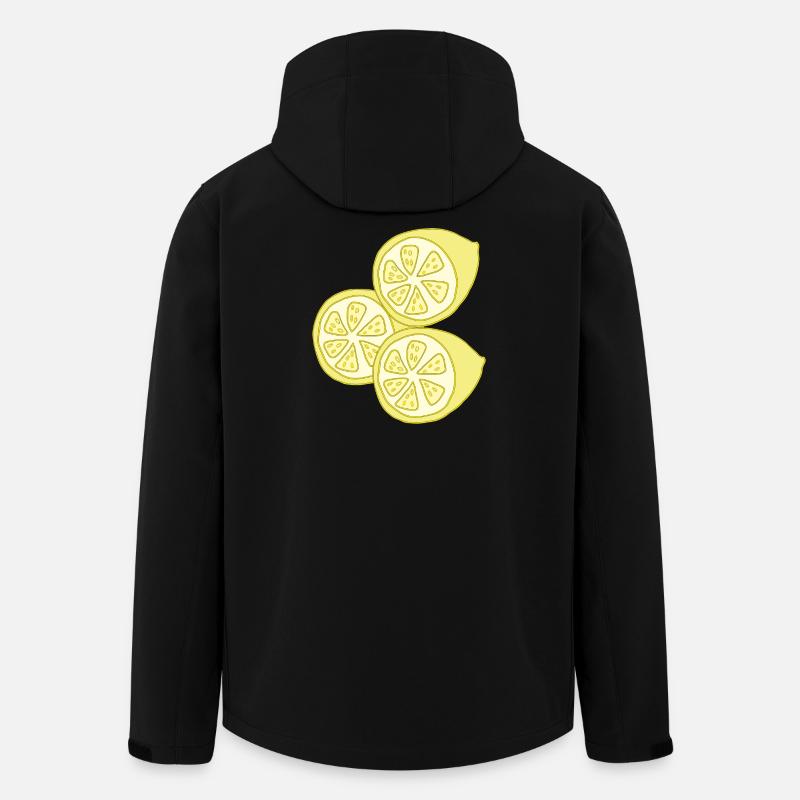 zitronen - Recycelte Männer Softshell-Jacke von Stanley/Stella - Schwarz