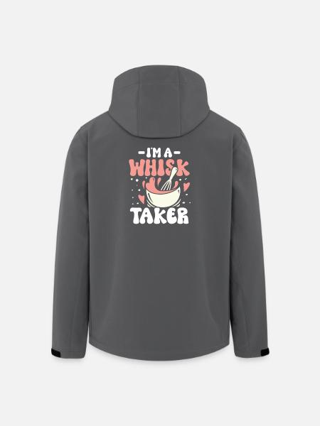 I m a whisk taker - Recycelte Männer Softshell-Jacke von Stanley/Stella - Schwarz