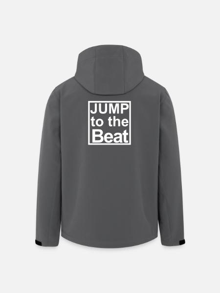 Sautez au rythme - Veste softshell homme en polyester recyclé Stanley/Stella - noir