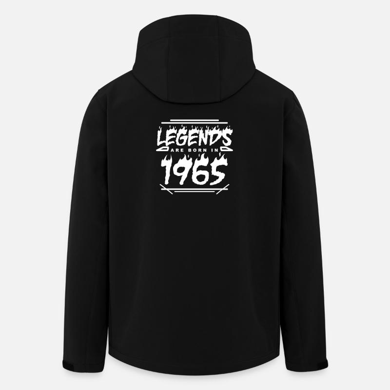1965 - Year 1965 - Year 1965 - Men’s Recycled Softshell Jacket by Stanley/Stella - black