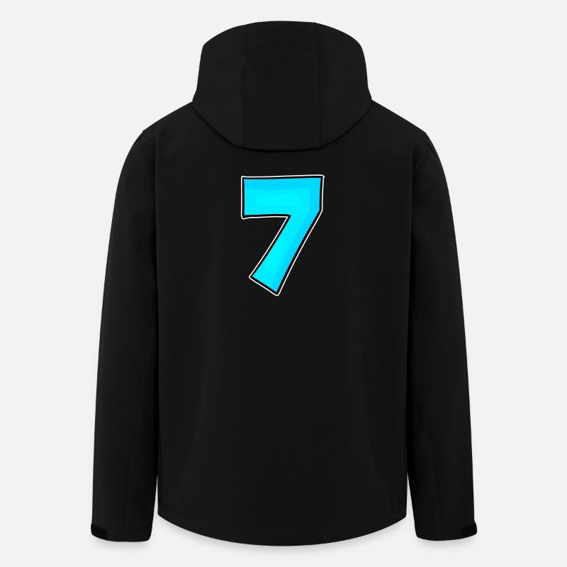 7 - Sept - Veste softshell homme en polyester recyclé Stanley/Stella - noir