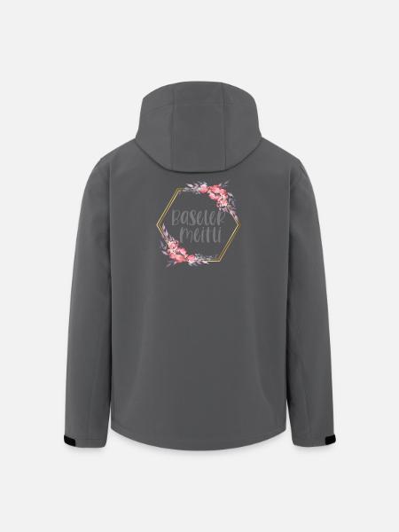 Schweiz Basel Mädchen Heimat Geschenk - Recycelte Männer Softshell-Jacke von Stanley/Stella - Schwarz