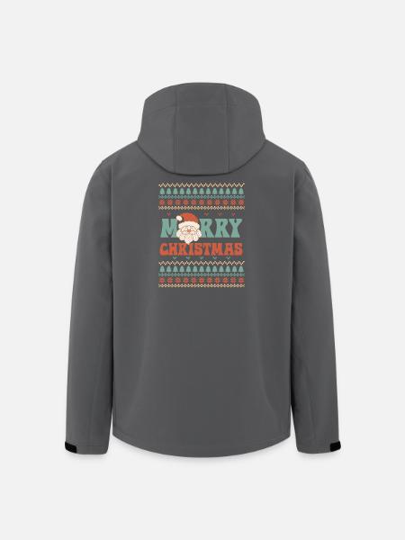 Pull de Noël moche - Veste softshell homme en polyester recyclé Stanley/Stella - noir