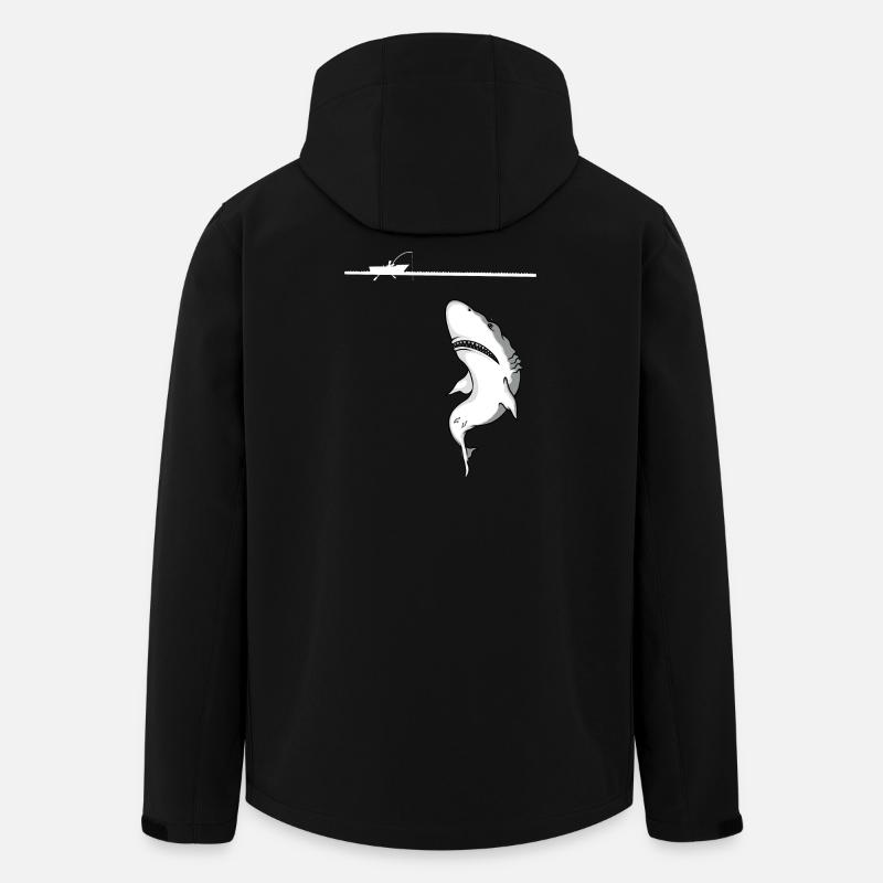 Big Fish - Men’s Recycled Softshell Jacket by Stanley/Stella - black