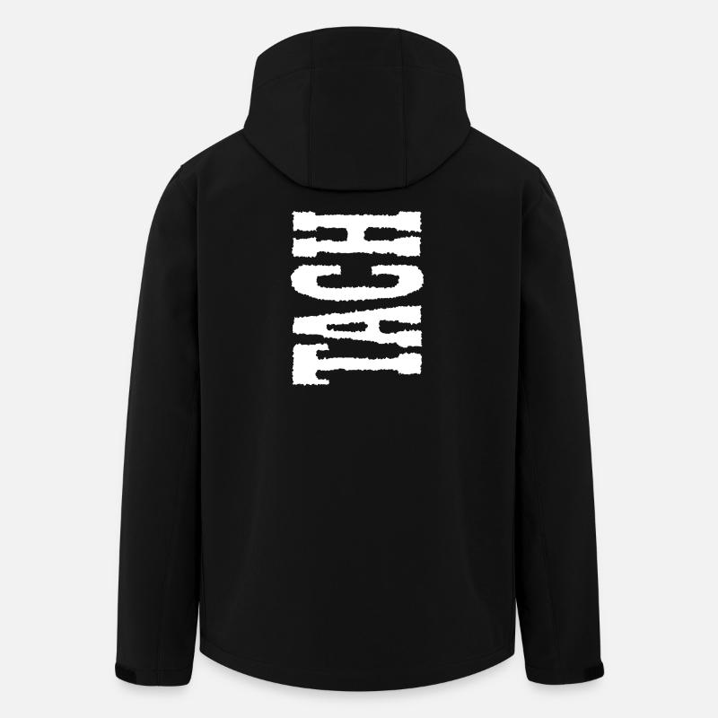 TACH - Men’s Recycled Softshell Jacket by Stanley/Stella - black