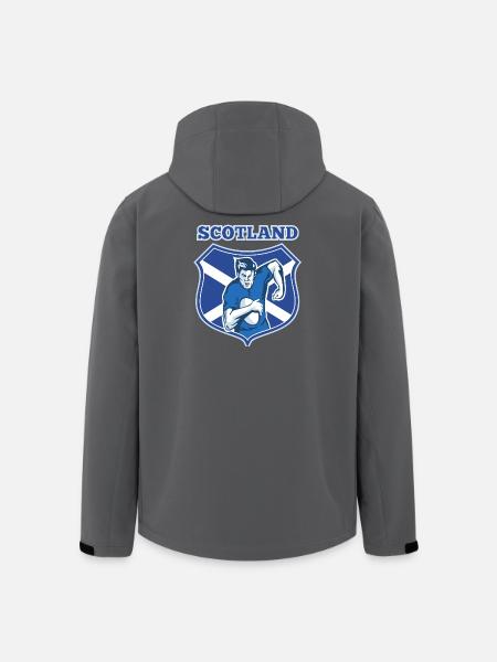 Schottland, Schottland, Schottland - Recycelte Männer Softshell-Jacke von Stanley/Stella - Schwarz