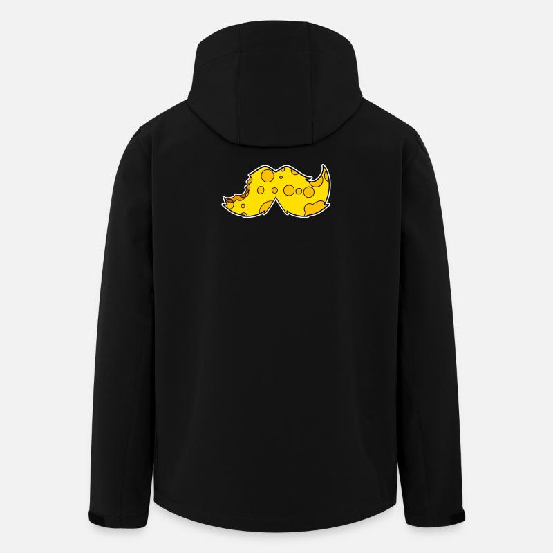 Moustache Moustache Barbe Fromage - Veste softshell homme en polyester recyclé Stanley/Stella - noir