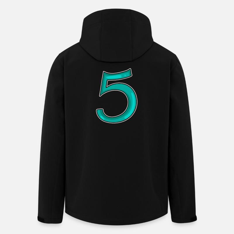 5 - Cinq - Veste softshell homme en polyester recyclé Stanley/Stella - noir