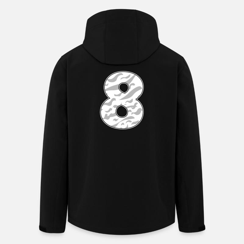 8 - Recycelte Männer Softshell-Jacke von Stanley/Stella - Schwarz