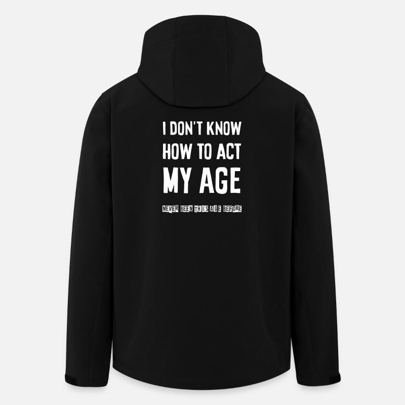 I don't know how to act - Recycelte Männer Softshell-Jacke von Stanley/Stella - Schwarz