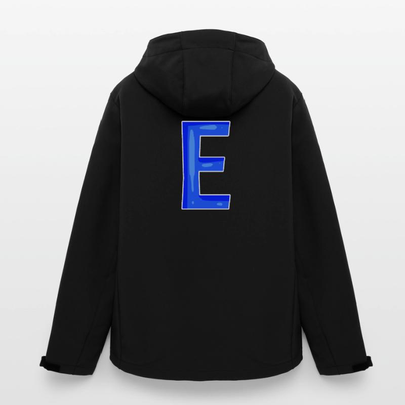 Point E - Initial point E Veste softshell homme en polyester recyclé Stanley/Stella