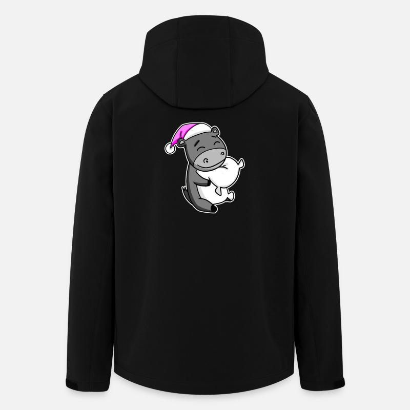 Esel Müde Ausschlafen Schlafen Mädchen - Recycelte Männer Softshell-Jacke von Stanley/Stella - Schwarz