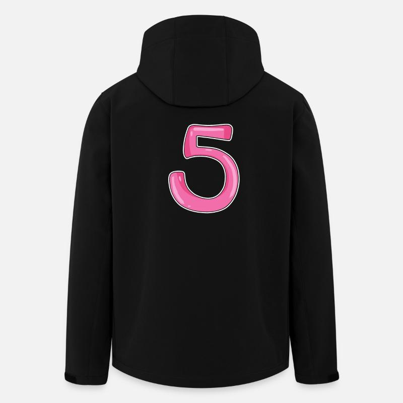 Five Number Number 5 - Men’s Recycled Softshell Jacket by Stanley/Stella - black