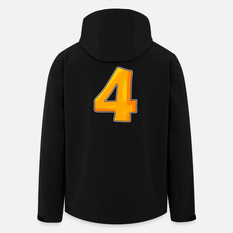 Numéro numéro 4 - Veste softshell homme en polyester recyclé Stanley/Stella - noir