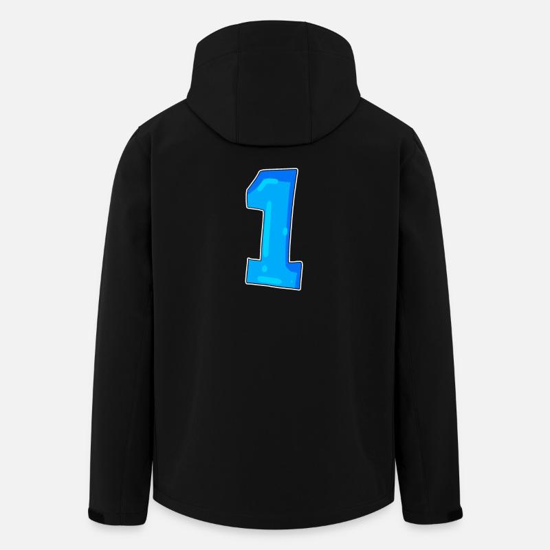 1 - Recycelte Männer Softshell-Jacke von Stanley/Stella - Schwarz