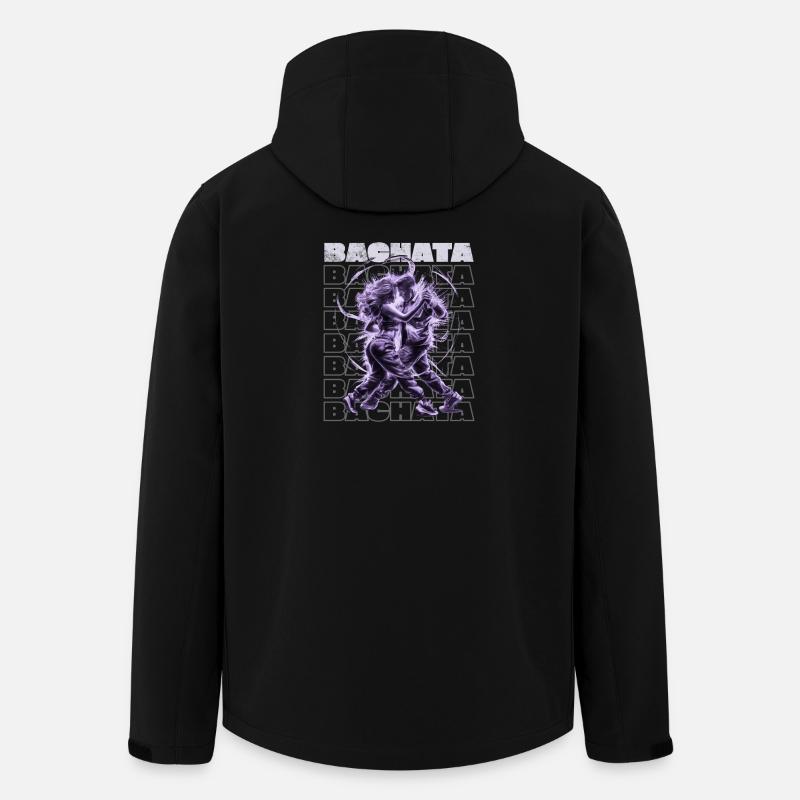 Sensual Latin Bachata Bachateros - Recycelte Männer Softshell-Jacke von Stanley/Stella - Schwarz