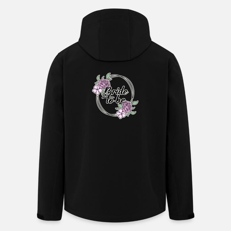 Robe de mariée - Veste softshell homme en polyester recyclé Stanley/Stella - noir