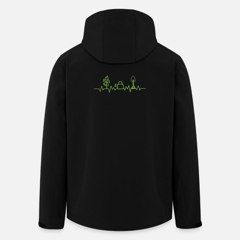 Gärtner Hobbygärtner - Recycelte Männer Softshell-Jacke von Stanley/Stella - Schwarz