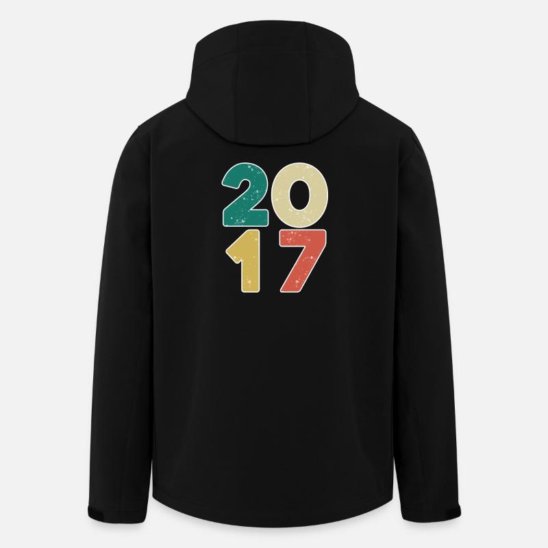 2017 - Année 2017 - Année 2017 - Veste softshell homme en polyester recyclé Stanley/Stella - noir