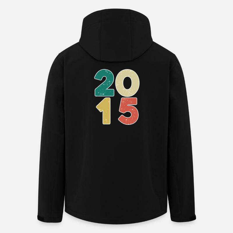 2015 - Year 2015 - Year 2015 - Men’s Recycled Softshell Jacket by Stanley/Stella - black