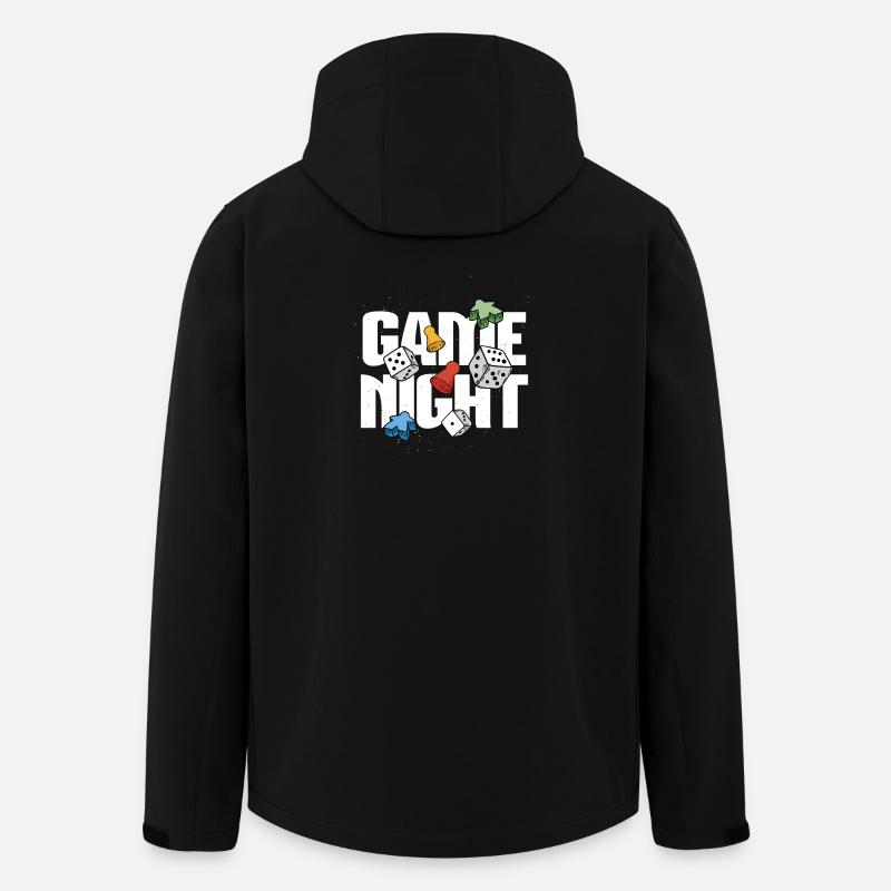 Board Game Enthusiasts - Men’s Recycled Softshell Jacket by Stanley/Stella - black