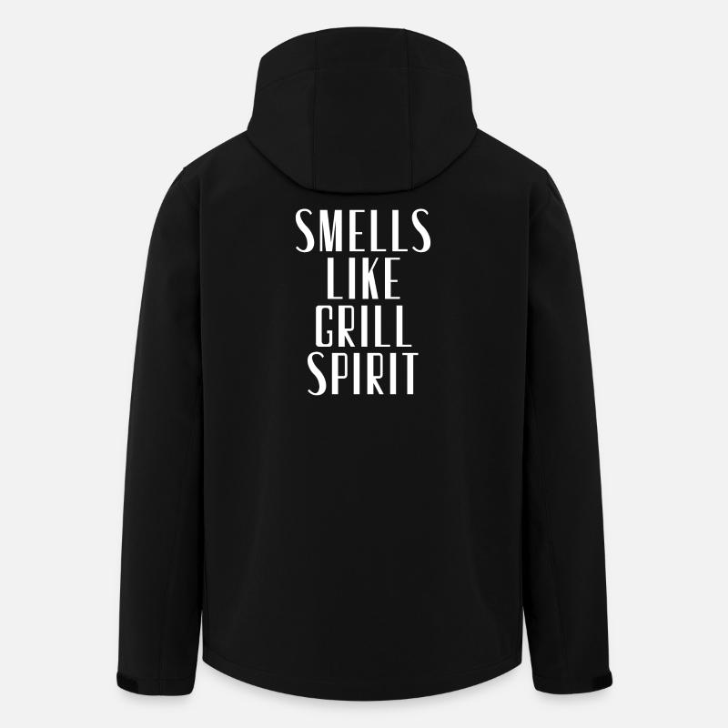 Smells like grill spirit - Men’s Recycled Softshell Jacket by Stanley/Stella - black