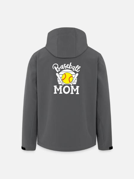 Baseball Mama - Recycelte Männer Softshell-Jacke von Stanley/Stella - Schwarz