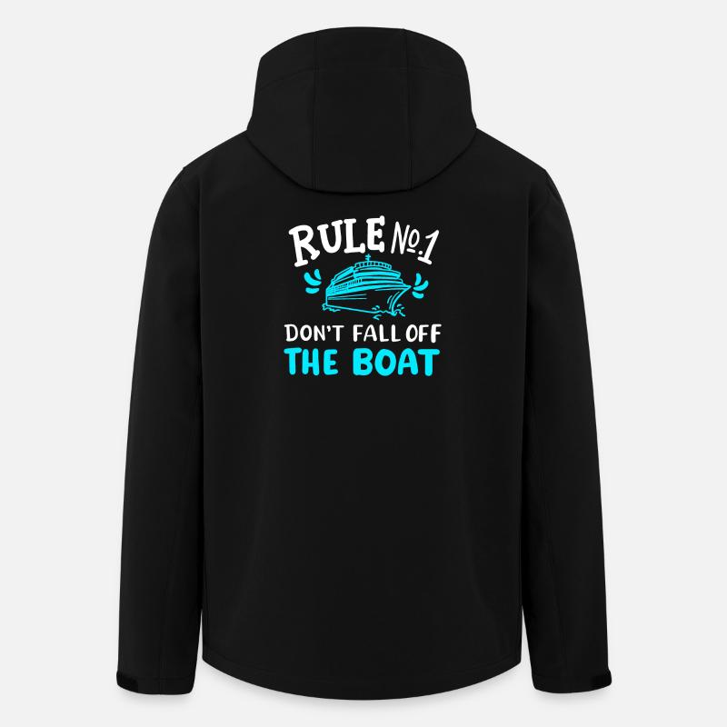 Kreuzfahrtschiff Kreuzfahrt - Recycelte Männer Softshell-Jacke von Stanley/Stella - Schwarz
