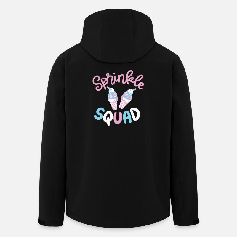 Eiscreme - Recycelte Männer Softshell-Jacke von Stanley/Stella - Schwarz