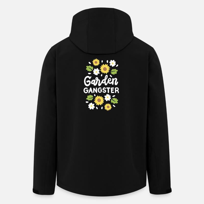 Garten Gartenarbeit - Recycelte Männer Softshell-Jacke von Stanley/Stella - Schwarz