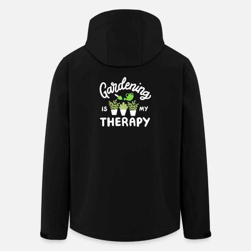 Garten Gartenarbeit - Recycelte Männer Softshell-Jacke von Stanley/Stella - Schwarz
