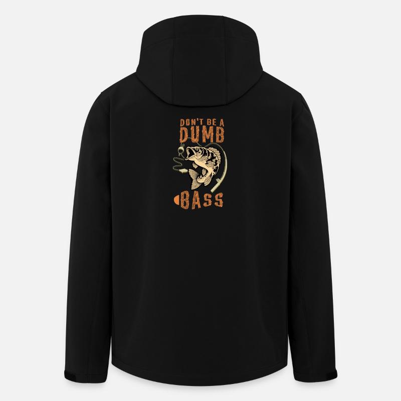 Don't Be a Dumb Bass - Recycelte Männer Softshell-Jacke von Stanley/Stella - Schwarz