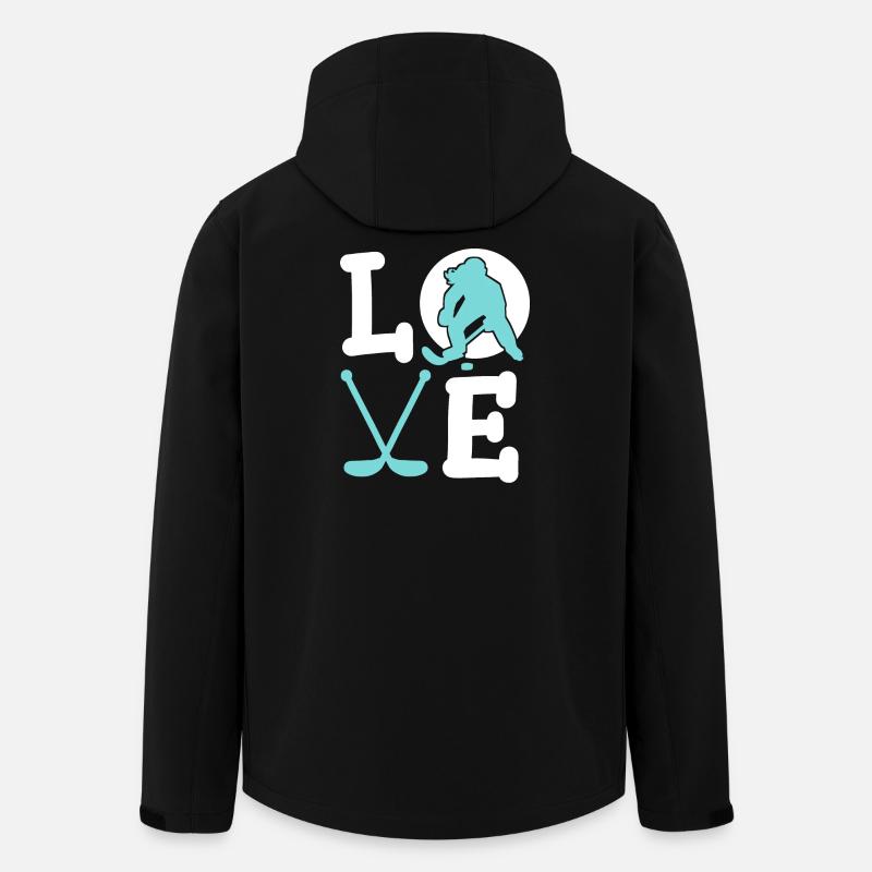 Eishockey Eishockeyspielerin - Recycelte Männer Softshell-Jacke von Stanley/Stella - Schwarz