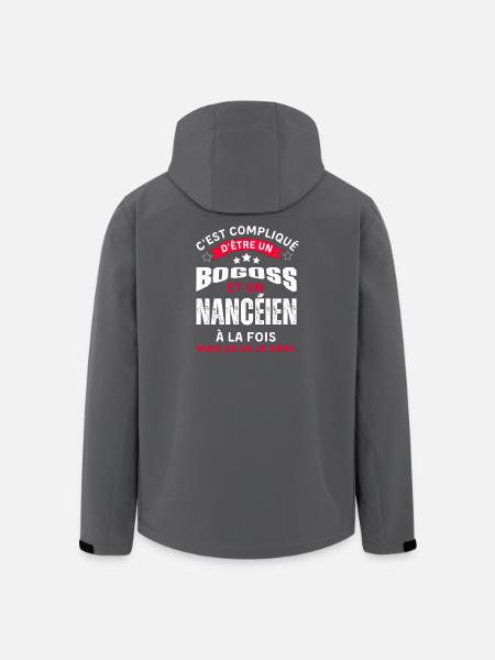 Habitants de Nancy - Veste softshell homme en polyester recyclé Stanley/Stella - noir