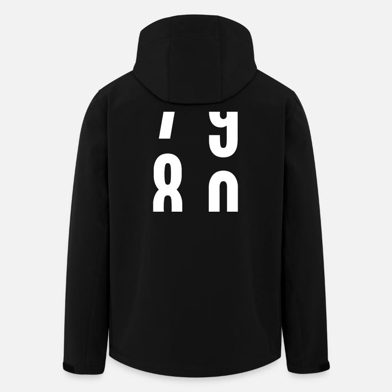 80 ans - Veste softshell homme en polyester recyclé Stanley/Stella - noir