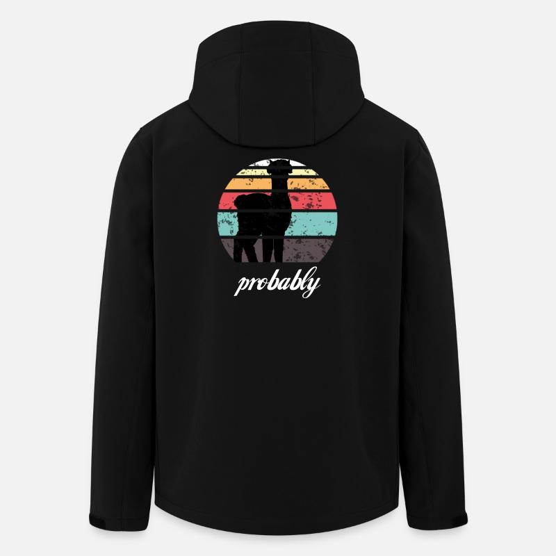 Alpaka - Recycelte Männer Softshell-Jacke von Stanley/Stella - Schwarz
