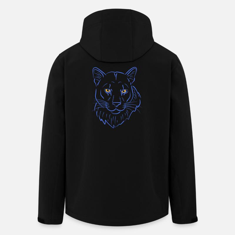 Prédateur de Bergloewe - Veste softshell homme en polyester recyclé Stanley/Stella - noir