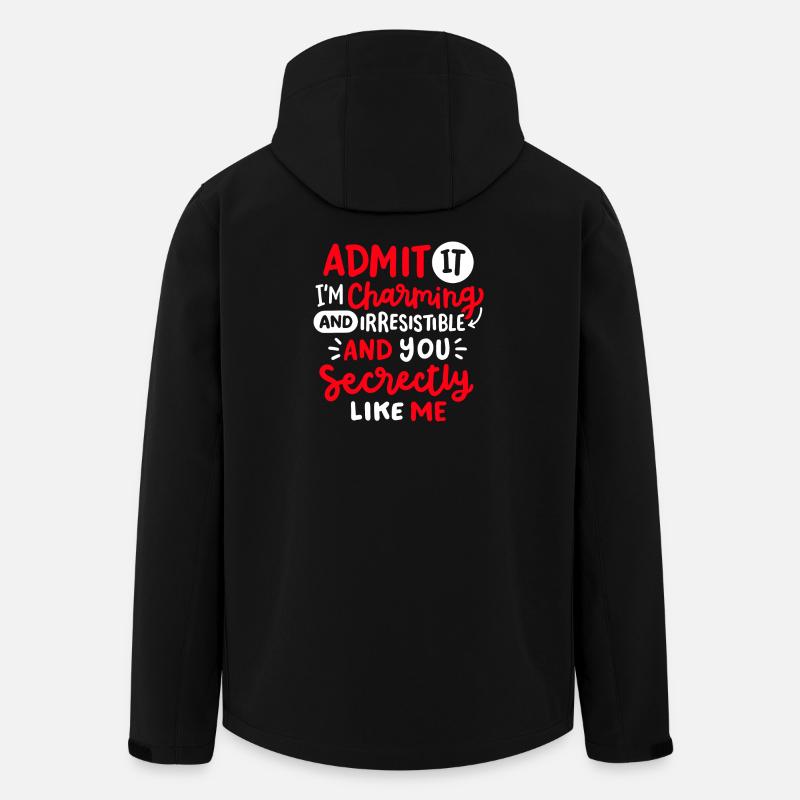 Lustiger Sarkastischer Spruch - Recycelte Männer Softshell-Jacke von Stanley/Stella - Schwarz