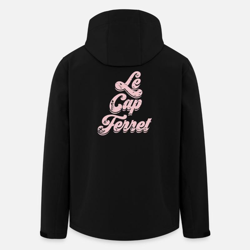 Le Cap Frettchen - Recycelte Männer Softshell-Jacke von Stanley/Stella - Schwarz