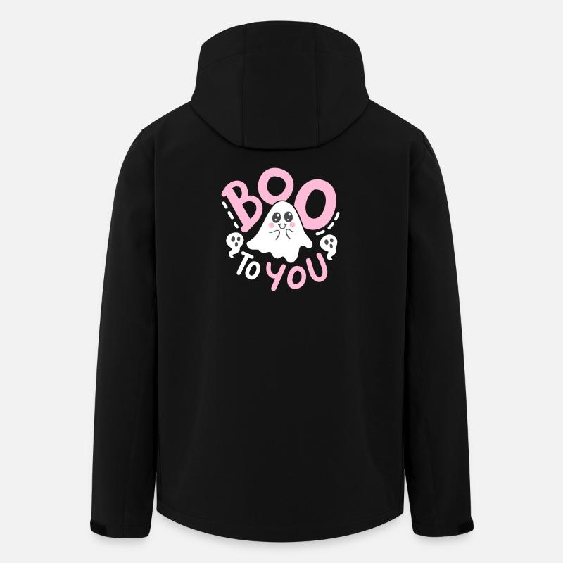 Geist Halloweenkostüm - Recycelte Männer Softshell-Jacke von Stanley/Stella - Schwarz