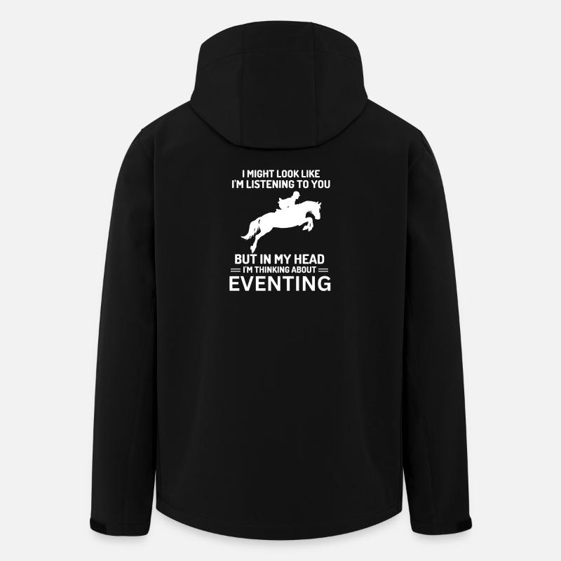 Cavalier Citation Réfléchie Conception - Veste softshell homme en polyester recyclé Stanley/Stella - noir