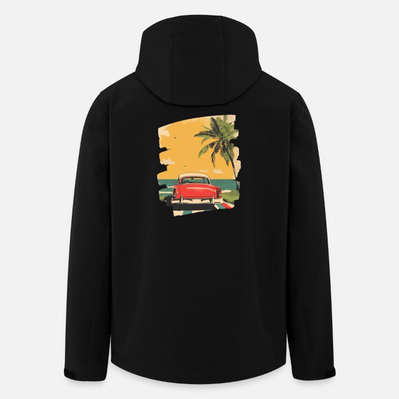 Sommer - Recycelte Männer Softshell-Jacke von Stanley/Stella - Schwarz