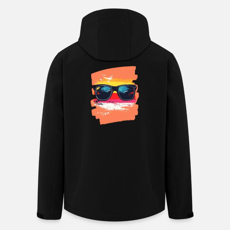 Sonnenbrille - Recycelte Männer Softshell-Jacke von Stanley/Stella - Schwarz